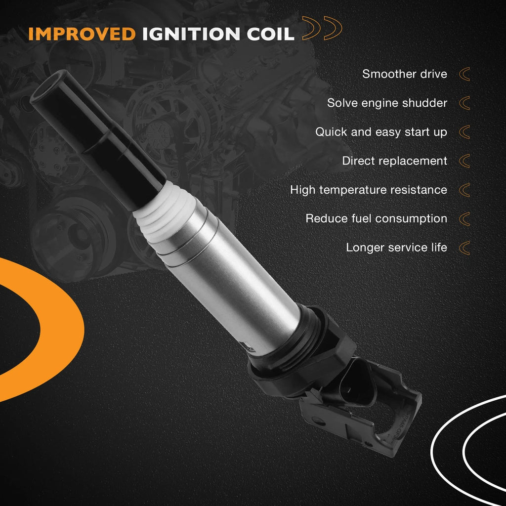 4X UF598 Ignition Coil Pack for Mini Cooper Countryman Paceman (2007–2016)