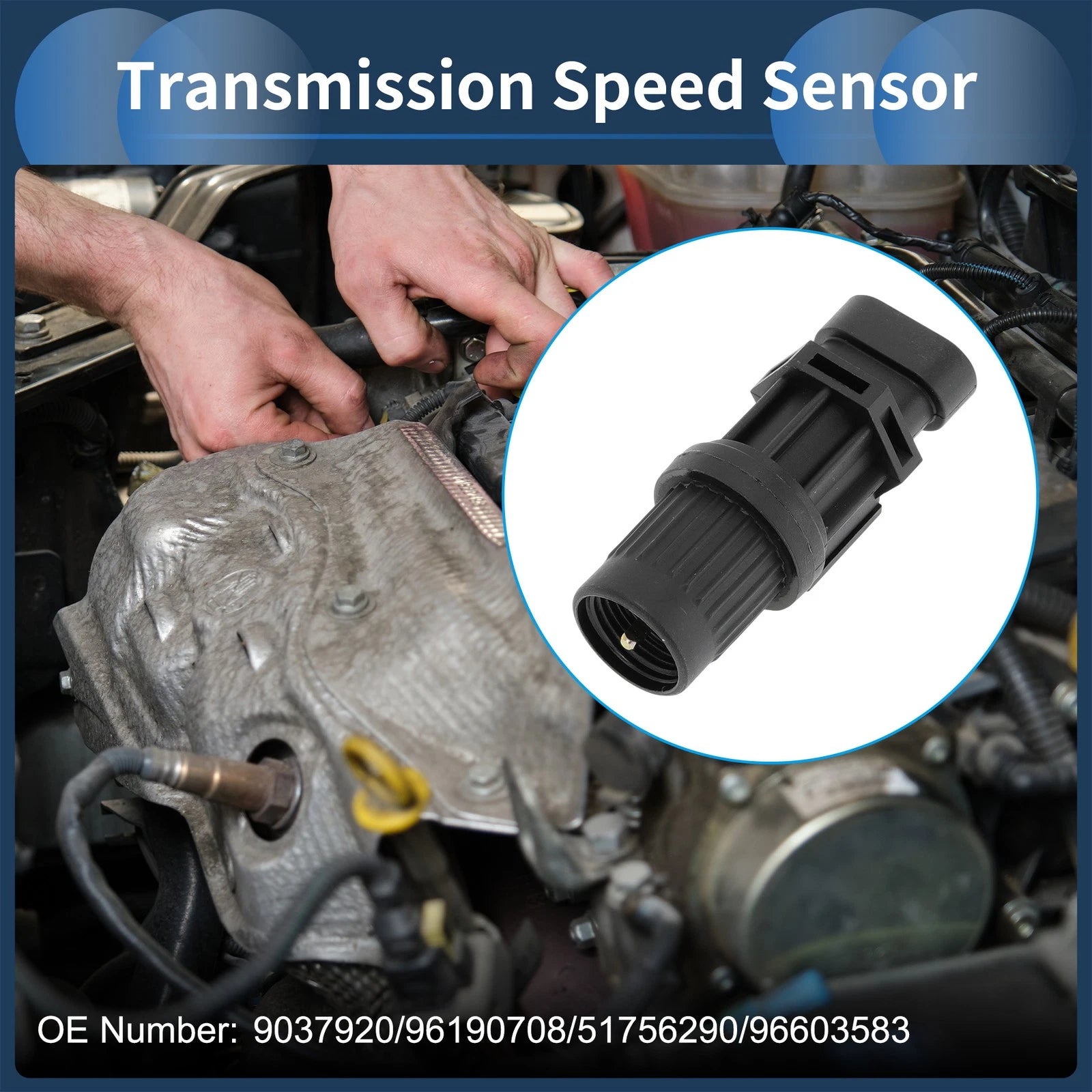 1 Pc Transmission Speed Sensor No.9037920 for Chevrolet Matiz M200 M250 (2005–2010)