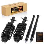 Complete Front & Rear Shock Strut Spring Assembly for Chevy Aveo 5 Pontiac Wave G3 (2004–2011)