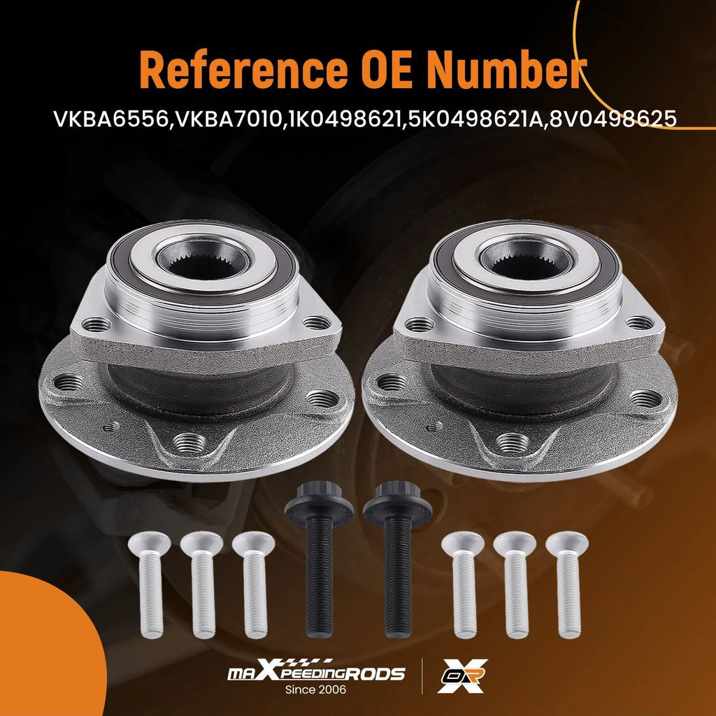 Front Wheel Bearing Hub Assembly for Audi A3 (2015–2017) 5 Stud