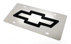 License Plate Frame Premium Stainless Chrome for Chevrolet Bowtie (2000–2025)
