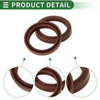 Set of 5 Oil Seal Rotary Shaft Seal FKM Rubber 32x40x5.5mm