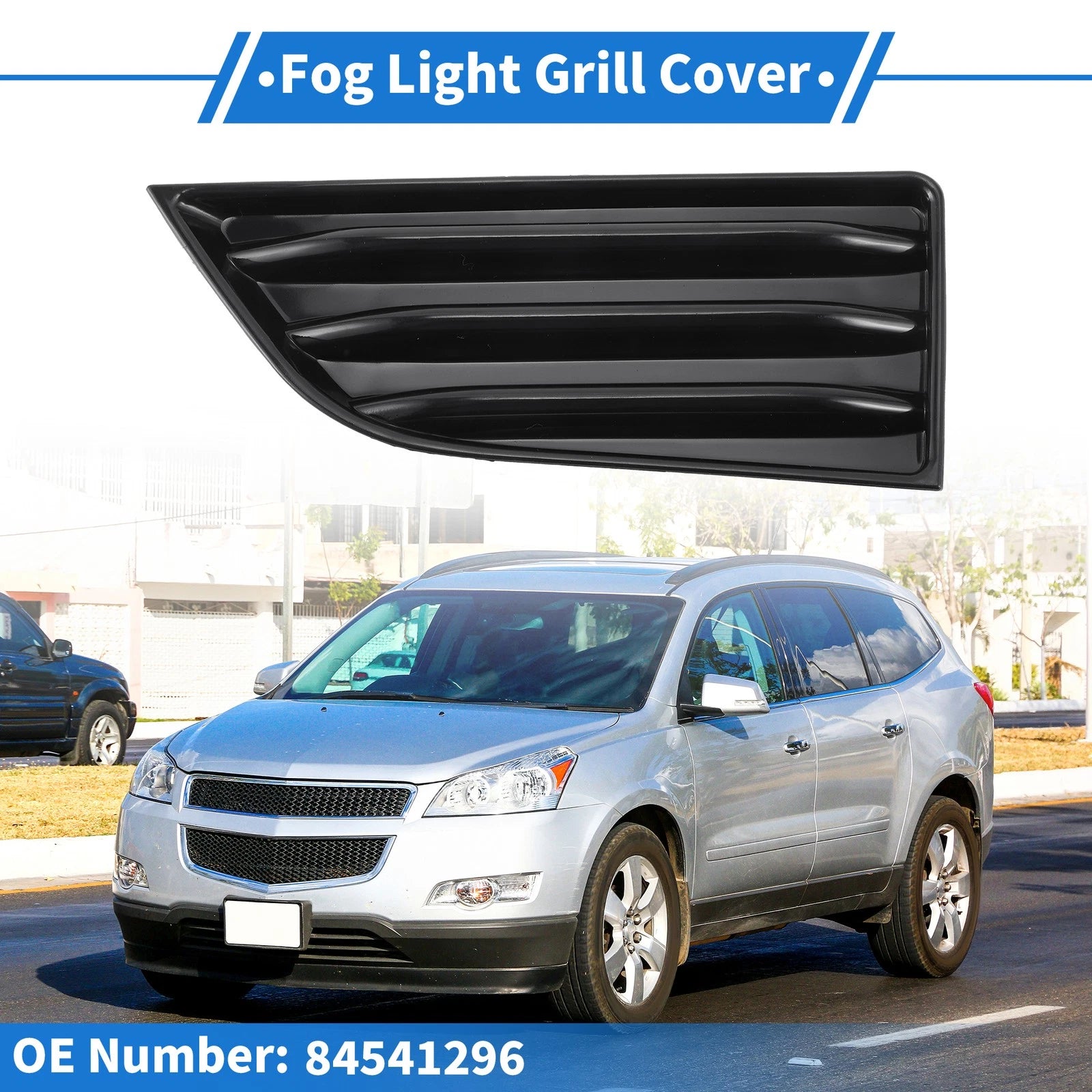 1 Pc Fog Light Grill for Chevrolet Traverse (2022–2023) No. 84541296