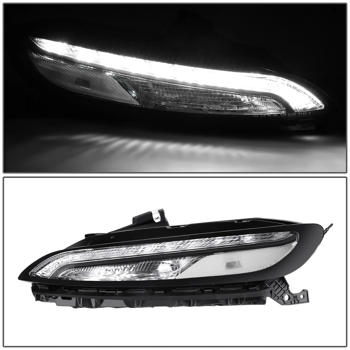 Projector Headlights with LED DRL for Jeep Cherokee (2014–2018)