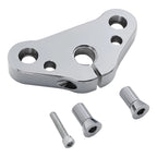 Chrome Triple Tree Top Clamps for Harley Heritage Springer (1997–2003)