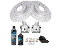 Rear Brake Pad Rotor Caliper Set for Mazda CX-3 (2016–2018) PY732QW