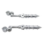 Highway Foot Pegs for Harley Touring (1 1/4" Engine Guard Mount Clamp)