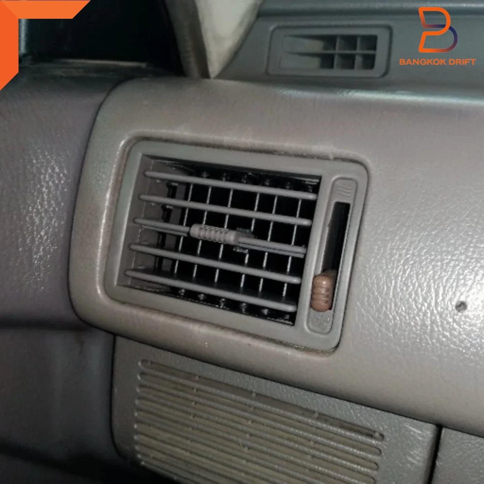 4x AC Heater Vents Grey for Holden Rodeo TF Pickup (1988-1996)