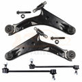Set of 4 Front Sway Bars Lower Control Arms for Hyundai Santa Fe (2001–2006)