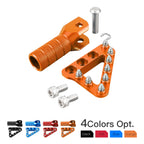 CNC Brake Pedal Plate + Shift Lever Tip for KTM 250 300 500 XC XCW EXC F (2004–2016)