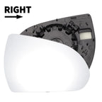 Right Side White Mirror Glass for Hyundai Elantra (2016-2018)