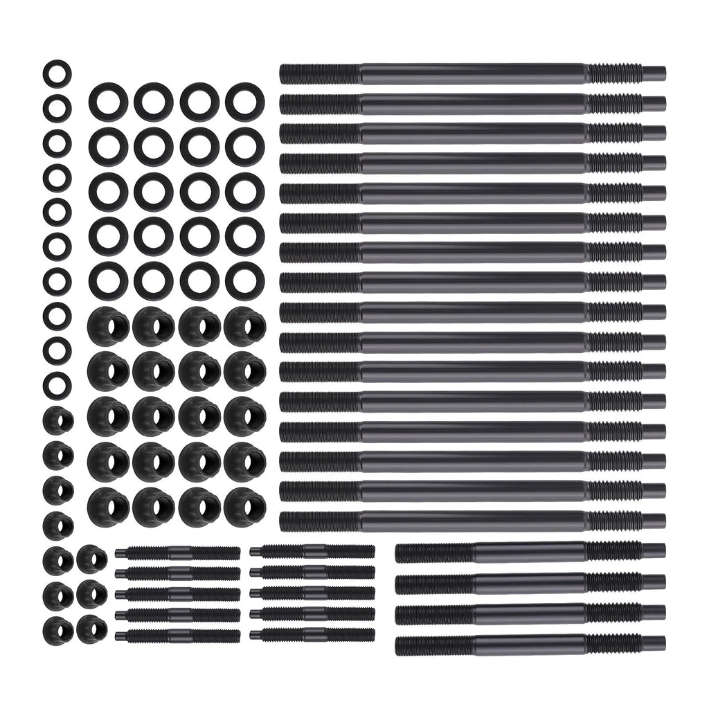 Head Stud Kit for Chevrolet Silverado 4.8L 5.3L 6.0L (1999–2003) Chromoly 8740