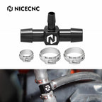 Coolant Pipe T Fitting w/ Hose Clamps for Can-Am Maverick X3 MAX RR R (2017–2023)