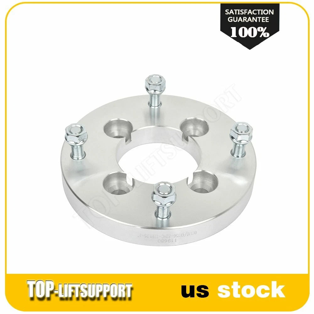 Set of 4 ATV Wheel Adapters for Honda Suzuki 4x110 to 4x156