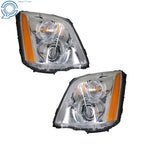 Headlights for Cadillac DTS (2008–2011) HID/Xenon Chrome Housing Right+Left