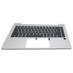 Palmrest Backlit Keyboard for HP Elitebook 640 G9 (2023) N17709-001 Silver