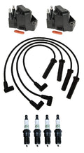 2X Ignition Wires & 4 Spark Plugs Kit for Chevy Cavalier 2.2L (1998–2000)