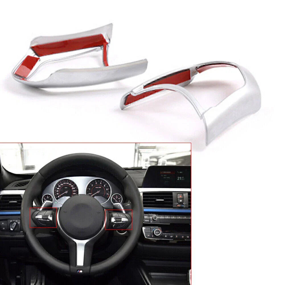 Steering Wheel Cover Trim for BMW M3 M4 M5 1 3 Series X5M