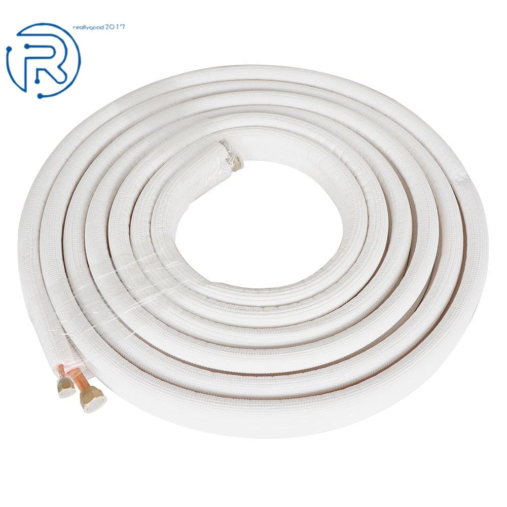 25 Ft Install Kit for Mini Split Heat Pump Systems (1/4 Inch - 1/2 Inch Dia)