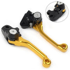 Pivot Brake Clutch Levers for Kawasaki KX250F KX450F (2004–2018)