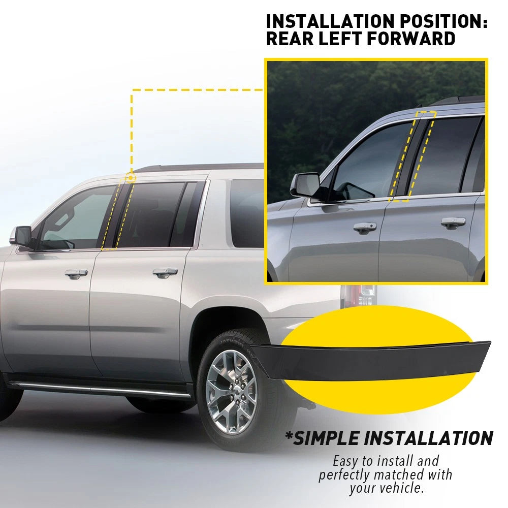 B Pillar Applique Trim for Chevrolet Tahoe (2015–2018)