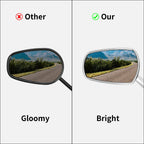 Chrome Rear View Mirrors for Harley Touring Electra Street Road Glide (1982–Up)