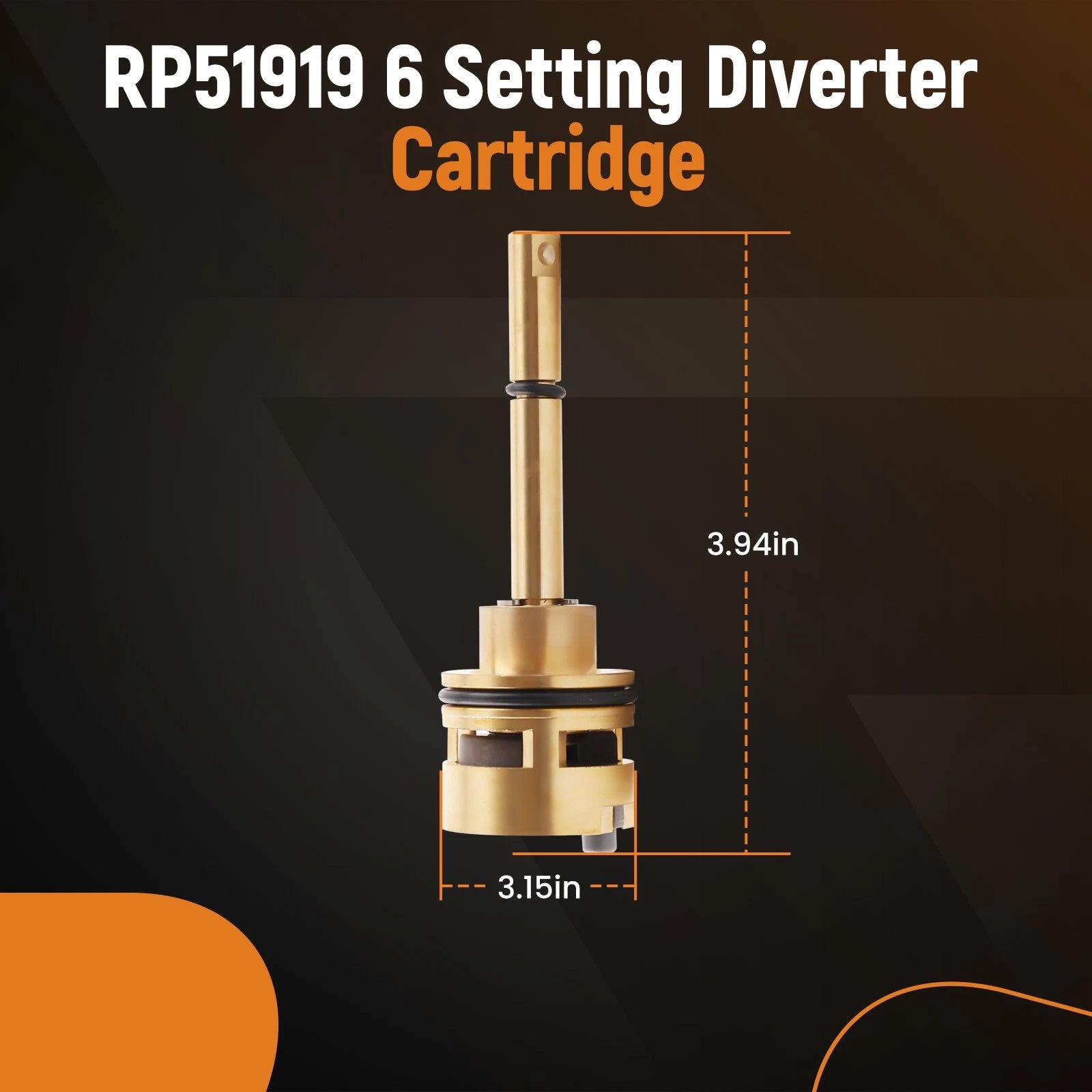 Shower Valve Cartridge for Delta R10000 Series (2010-2023)