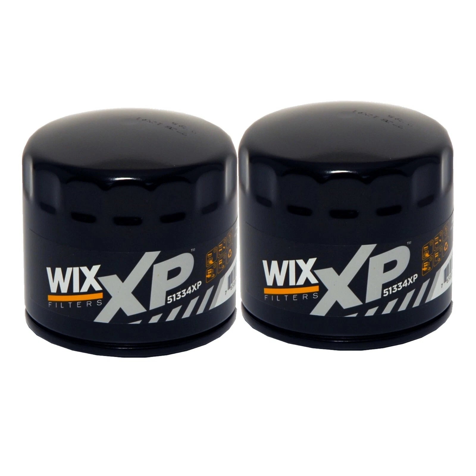 Set of 2 Wix XP Engine Oil Filters for Acura Chevrolet Dodge Ford GMC Honda Kia