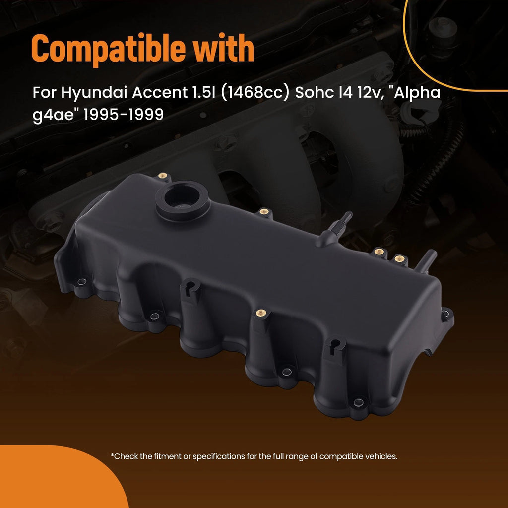 Engine Valve Cover with Gasket for Hyundai Accent 1995–1999 2241022040