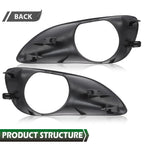 Set of 2 Fog Light Bezels for Toyota Yaris Sedan (2007–2013)
