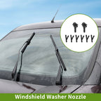 Windshield Washer Nozzle Set for Nissan 