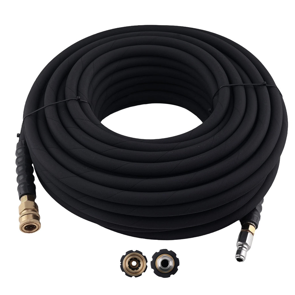 100 ft 3/8 in Pressure Washer Extension Hose for 4200 PSI (Steel) (2005–2007)