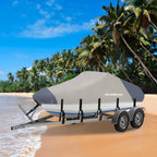 Boat Cover for V-Hull Speedboat (14ft, 15ft, 16ft) Waterproof