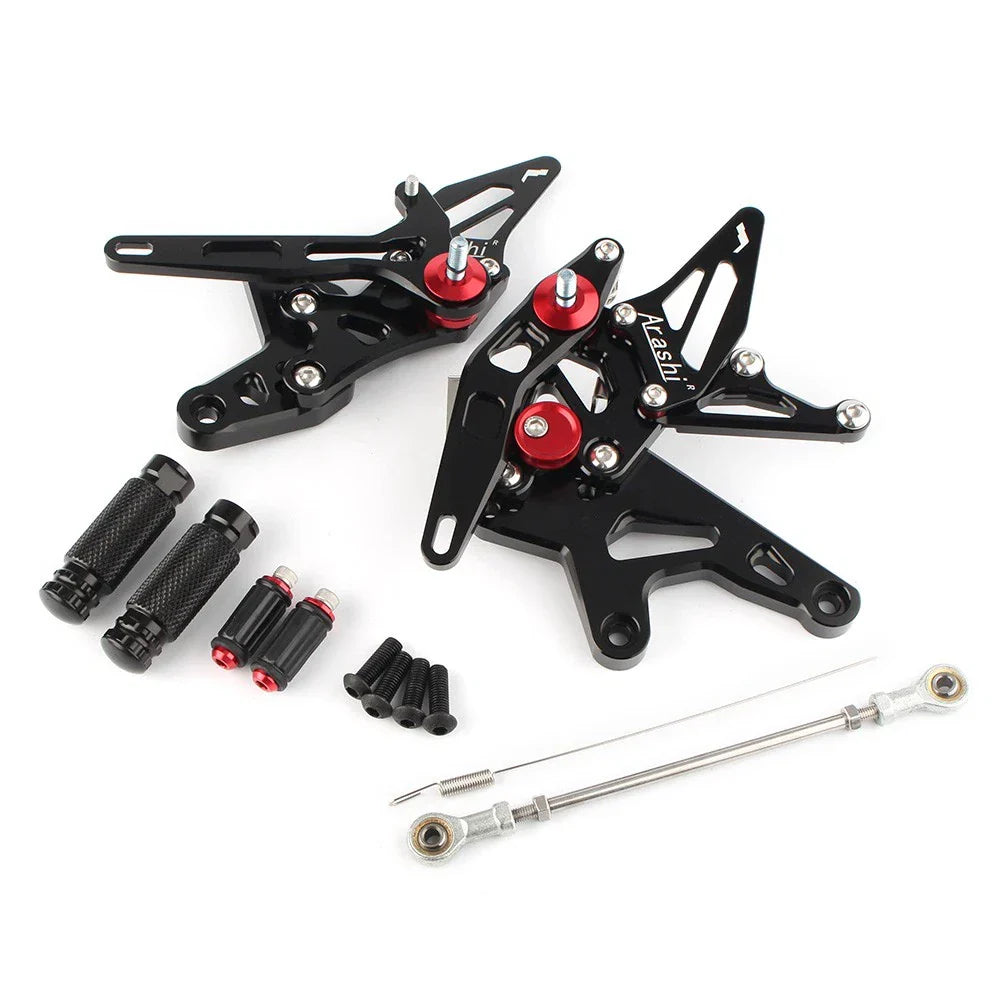 Adjustable Rear Foot Pegs for Kawasaki ZX-R 400 Ninja (2018)