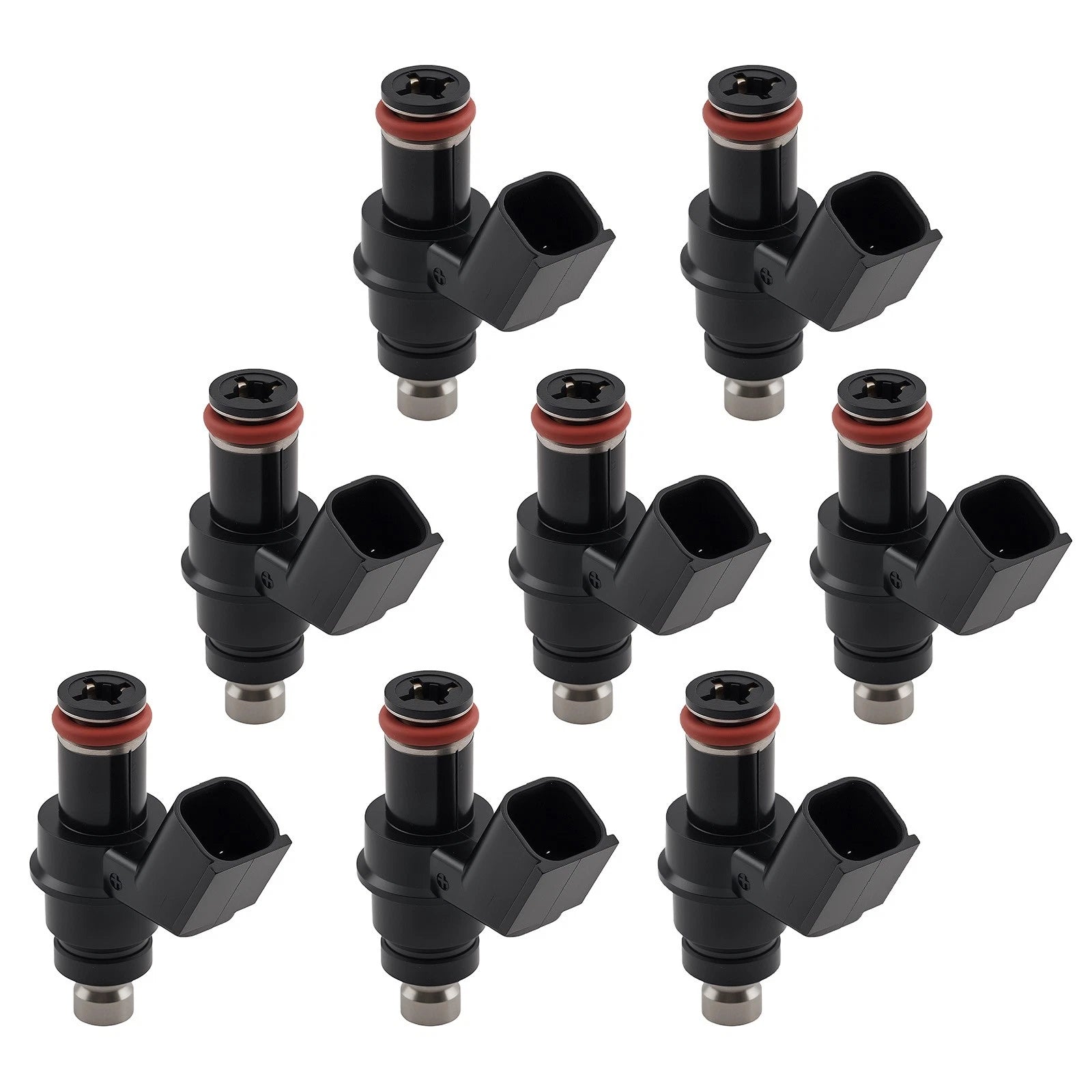 Set of 8 Fuel Injectors for Suzuki GSXR1000 (2007–2008) 15710-21H00-000