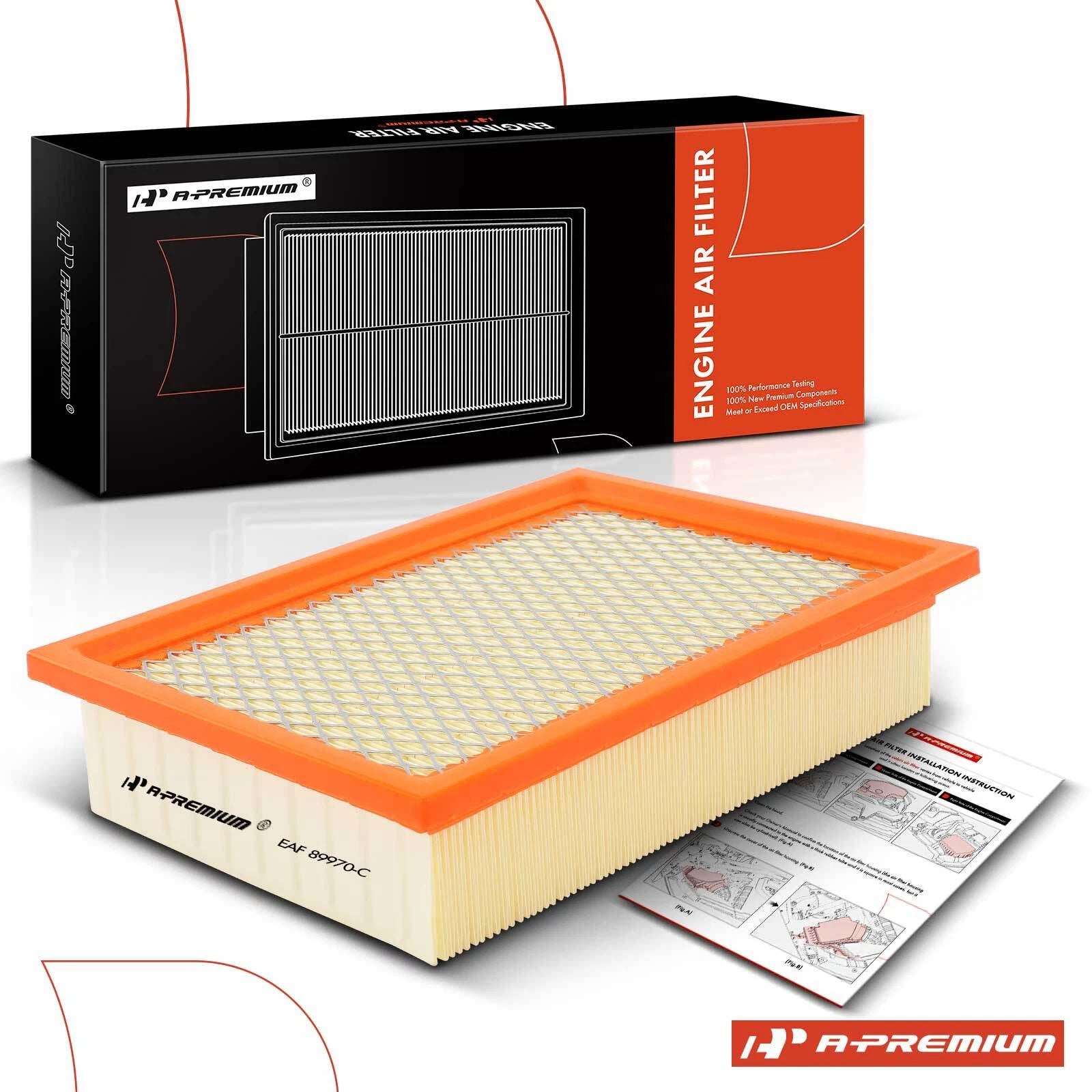 Engine Air Filter for Ford Escape, Mazda Tribute, Mercury Mariner (2001–2012)