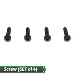 Set of 4 Tail Light Lens Upper to Bumper Screws for C6 Corvette (2005–2013)