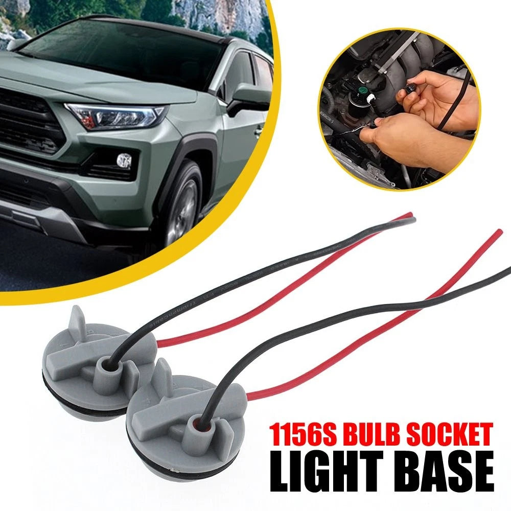 2X 1156 180° P21W BA15s Brake Turn Signal Light Bulbs for