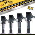 Set of 4 Ignition Coils for Honda Civic (2012–2015) HR-V (2016–2022) Acura ILX