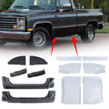 Set of 12 Rocker Panels & Cab Corners for 1973–1987 Chevy Cabs