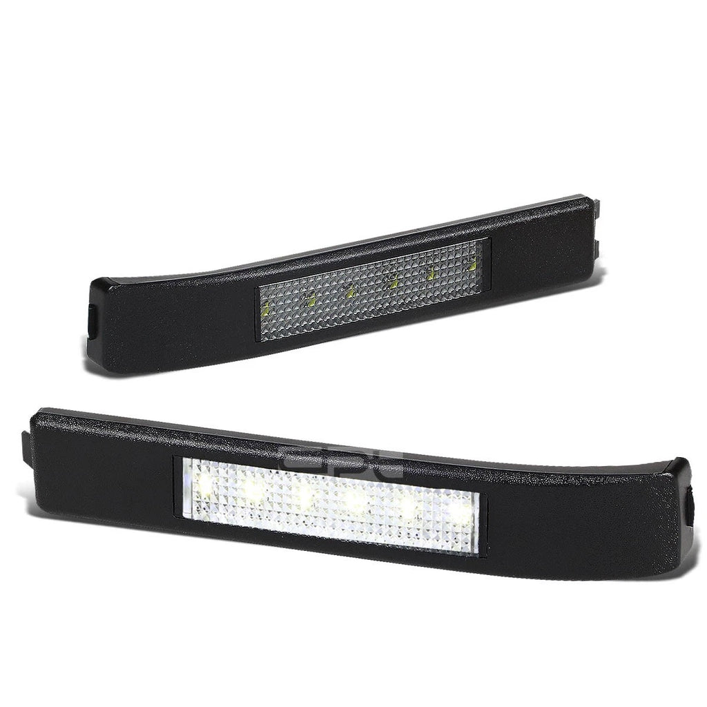 Smoked White SMD LED Towing/Side Mirror Turn Signal Light for Ford F150 (2009–2014)