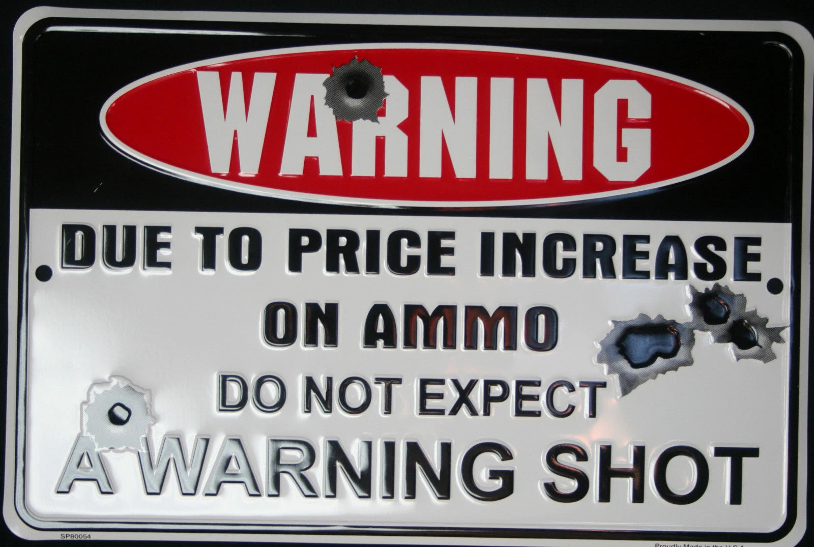 WARNING Sign for Man Cave Cabin Shop Owner Home Colt