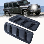 2X Hood Bezel for Jeep Wrangler Gladiator (2018–2025)