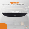 Boot Load Cover for Mercedes GLK-Class (2010–2015) Retractable Security Shade