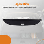 Boot Load Cover for Mercedes GLK-Class (2010–2015) Retractable Security Shade