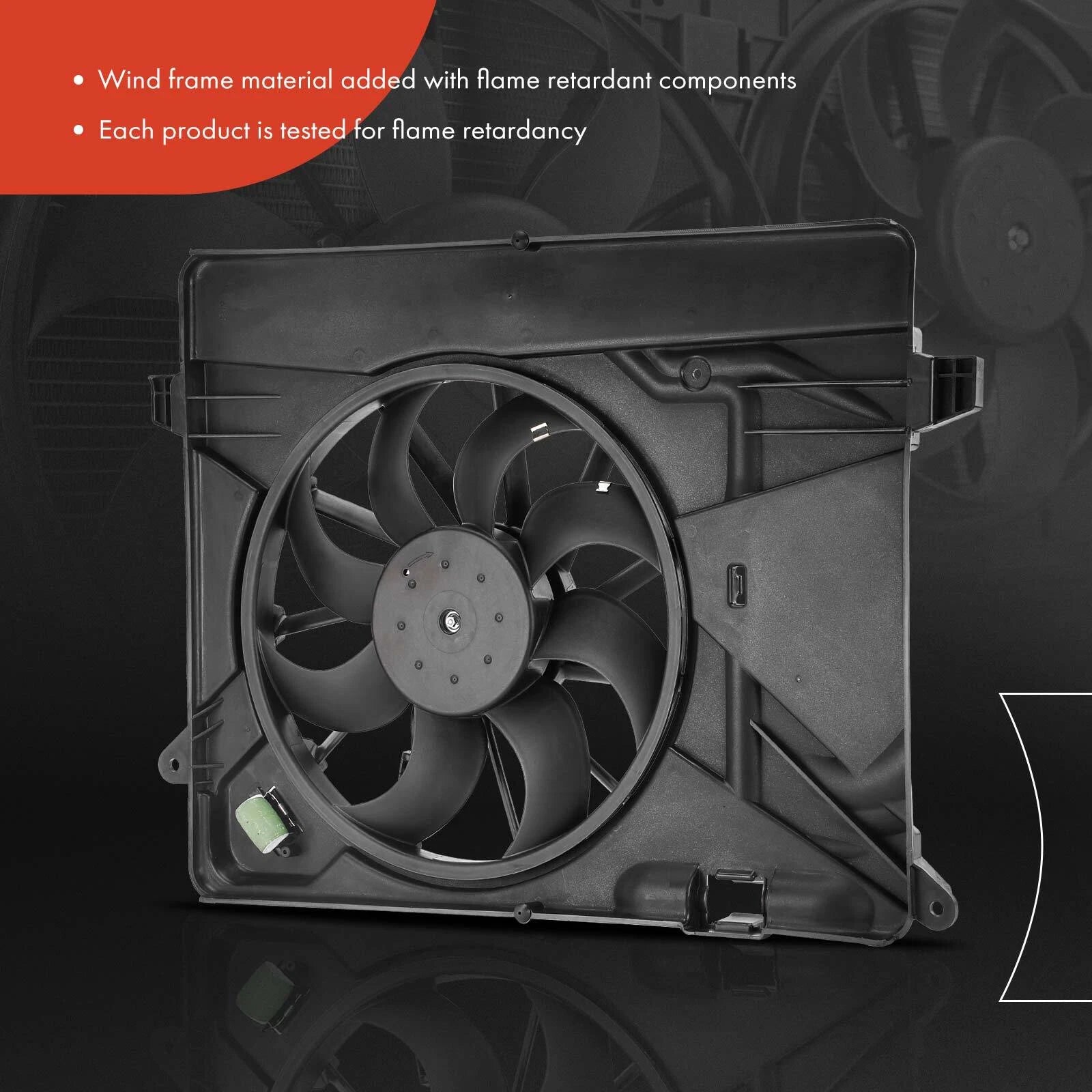 Cooling Fan Assembly for Buick Encore, Chevrolet Trax (2014-2021)