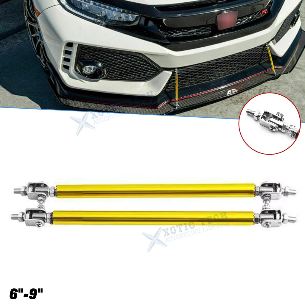 Sporty Gold Bumper Splitter Diffuser for Honda Accord Civic Pilot (2013–2017)
