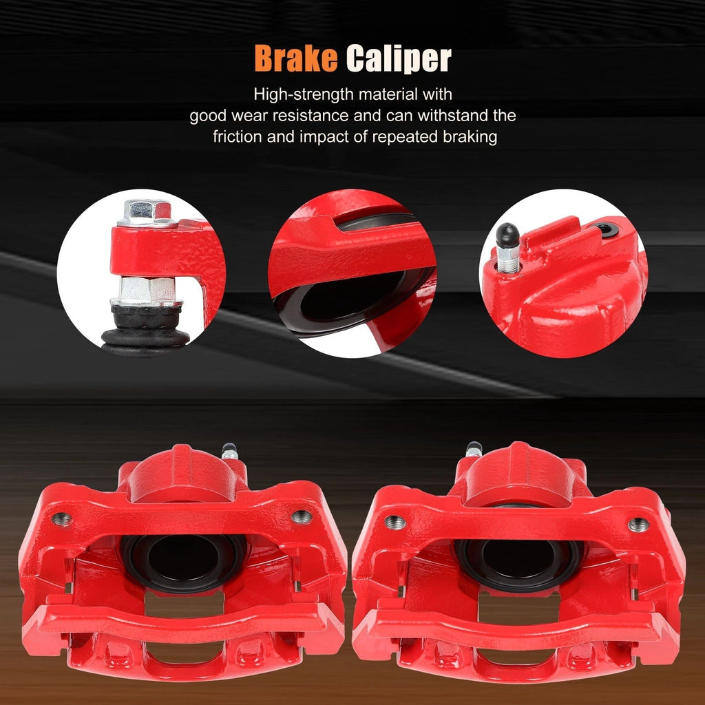 Brake Calipers Front Rear Kit for Dodge Nitro Jeep Liberty (2007–2012)