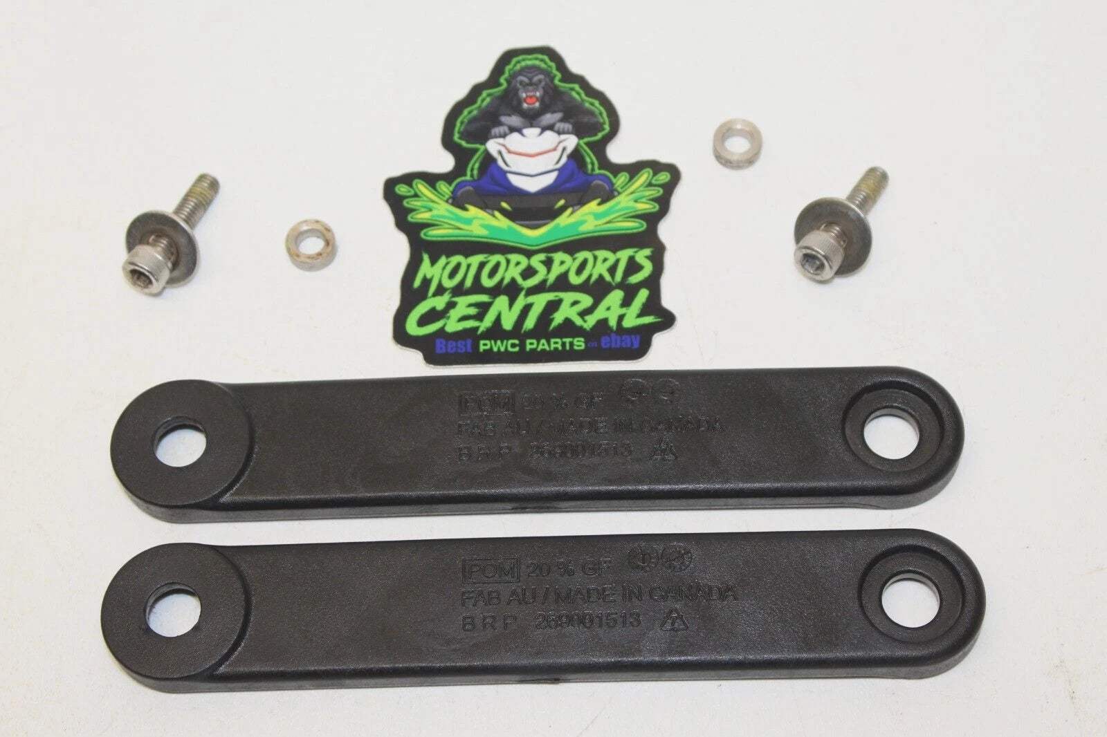Set of 2 Seat Bracket Lateral Arm Bushings for GTX RXT WAKE PRO iS (2009+) OEM 269001513