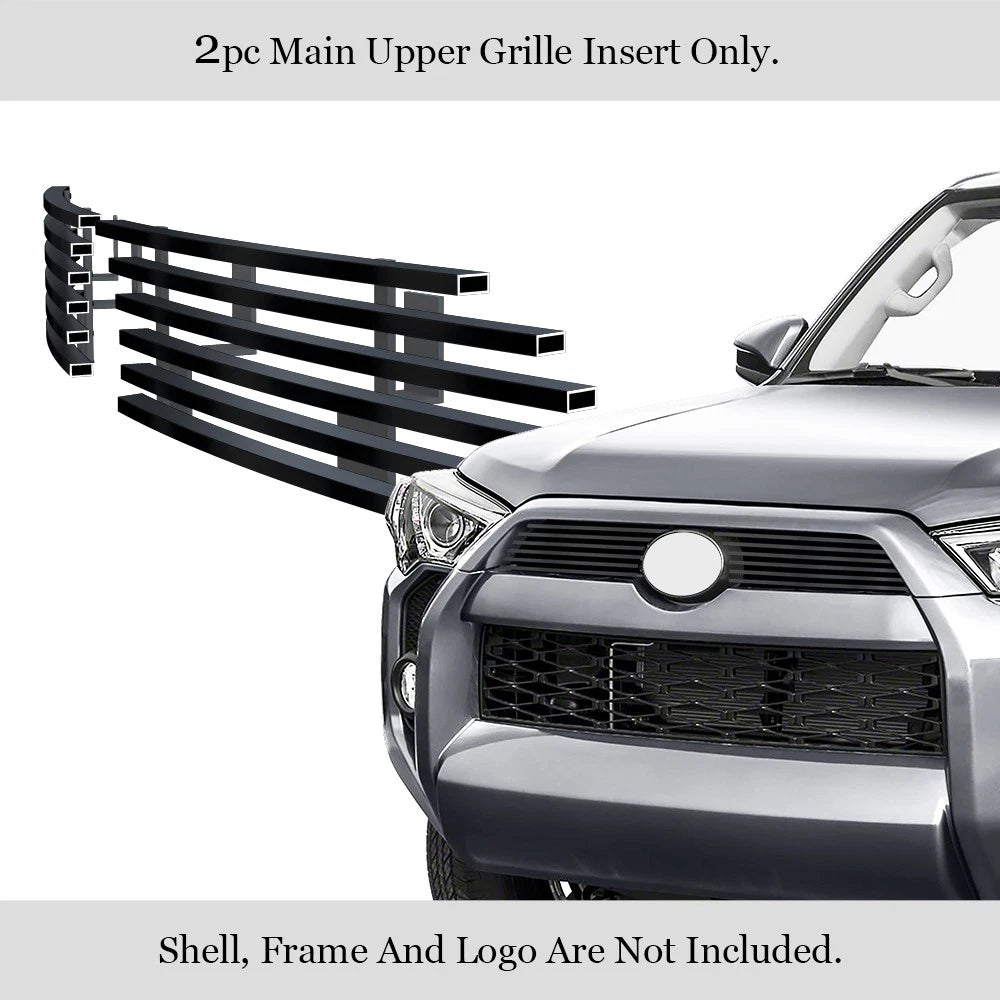 Stainless Black Billet Grille Insert for Toyota 4Runner (2014-2019)